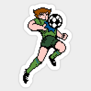 8-Bit Soccer Captain - Seattle Sticker